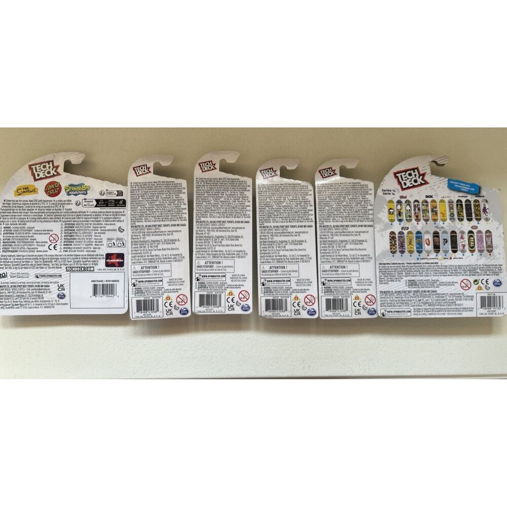 Tech Decks (6) New In Boxes - Picture 6 of 6